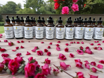4 oz Bottle Aj's Shine & Grow Natural Hair Oil